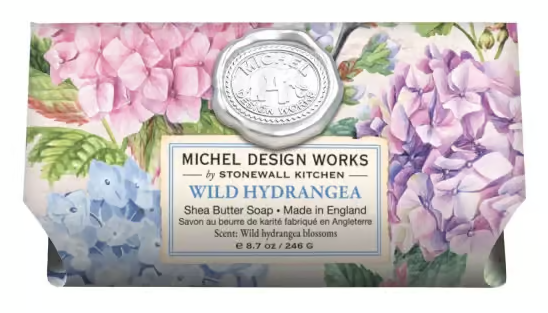 Soap - Large Bar - Wild Hydrangea