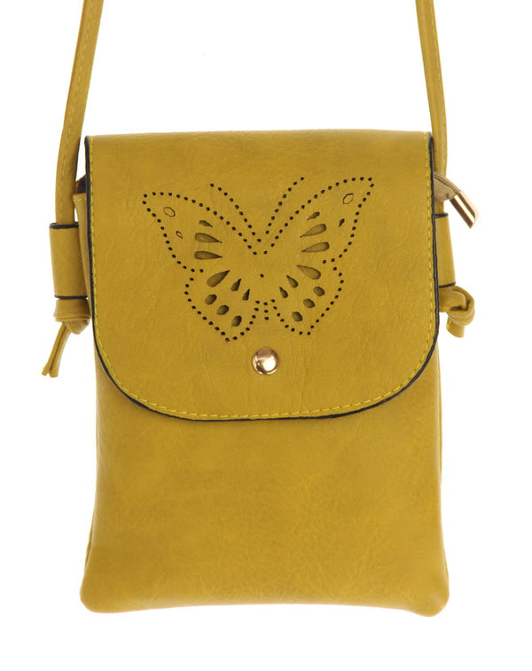 Bag - Butterfly Cutout - Chartreuse
