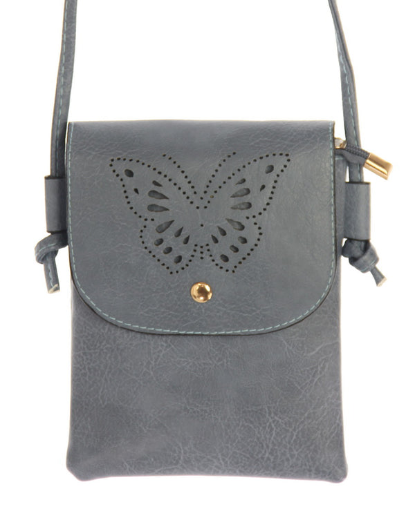 Bag - Butterfly Cutout - Denim