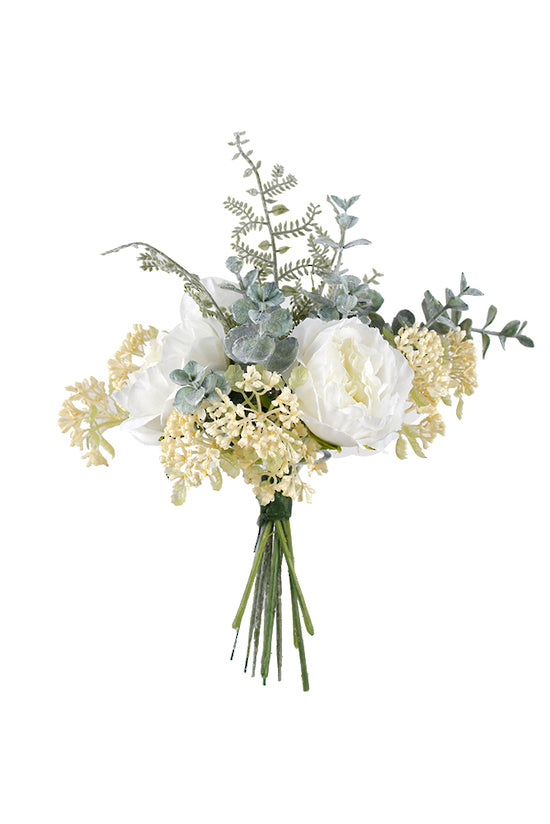 Artificial Flower - Ranunculus White