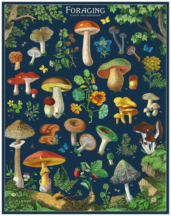 Vintage Puzzle - Foraging