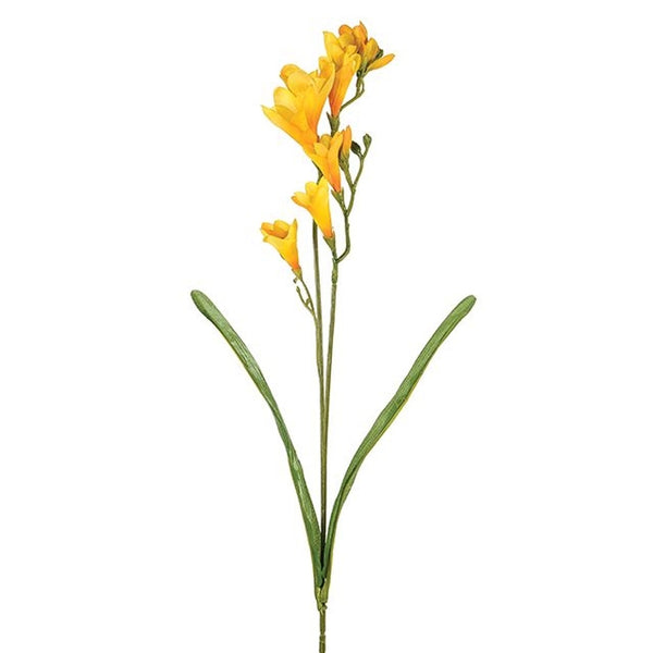 Artificial Flower - Freesia Yellow