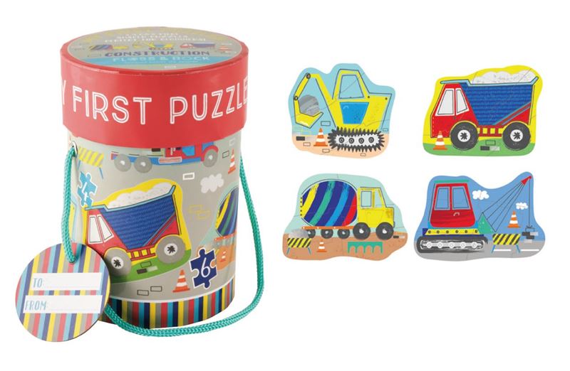 Puzzle - Construction - 4 Puzzles in one - My First Puzzles