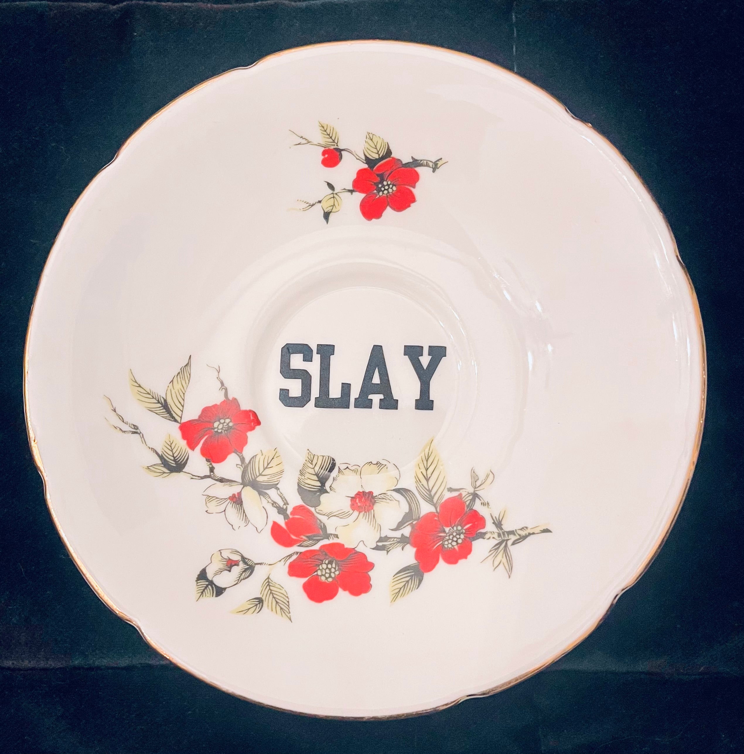 Sweary Plate - Slay