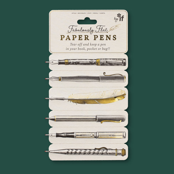 Fabulously Flat Pens!