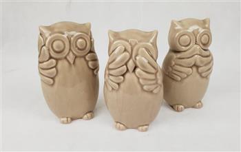 Owls - No Evil Set 3