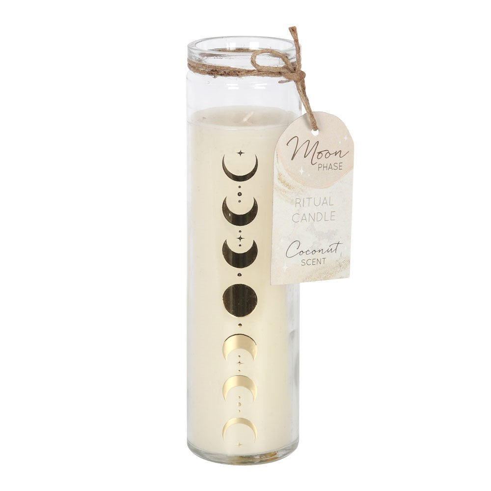 Candle - Phase de Lune - Moon Phase - Coconut Tube Candle