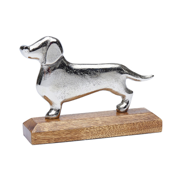 Dachshund - Silver Dog on Stand