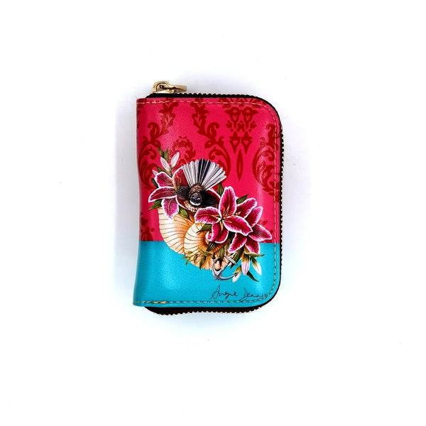 Wallet / Card Holder - Fantail and Lily