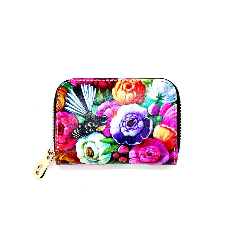 Wallet / Card Holder - Fantail Bright