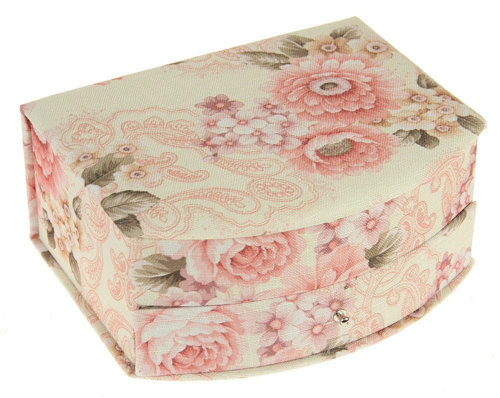 Jewellery Box - Large Rose Floral