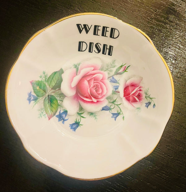 Sweary Plate - Weed Dish