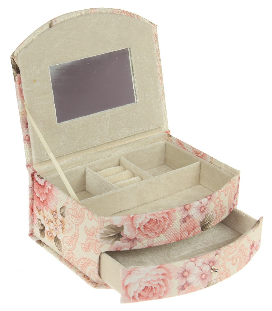 Jewellery Box - Large Rose Floral