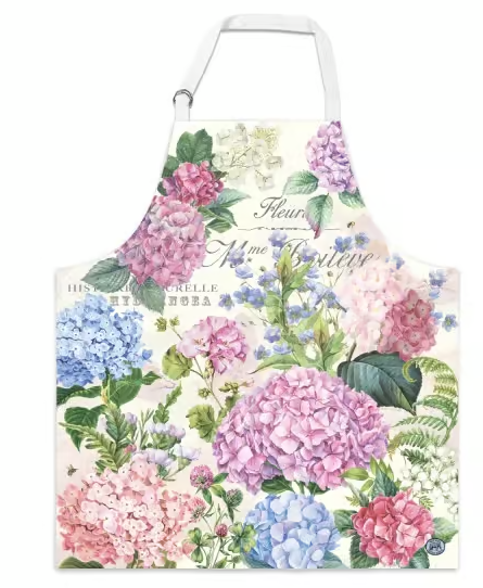 Apron - Wild Hydrangea