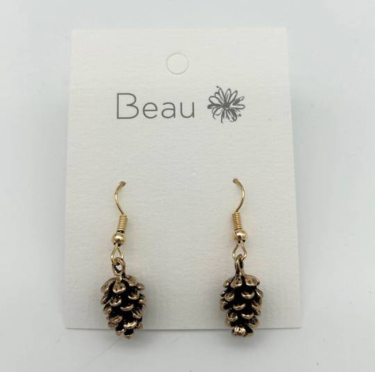 Earrings - Acorn