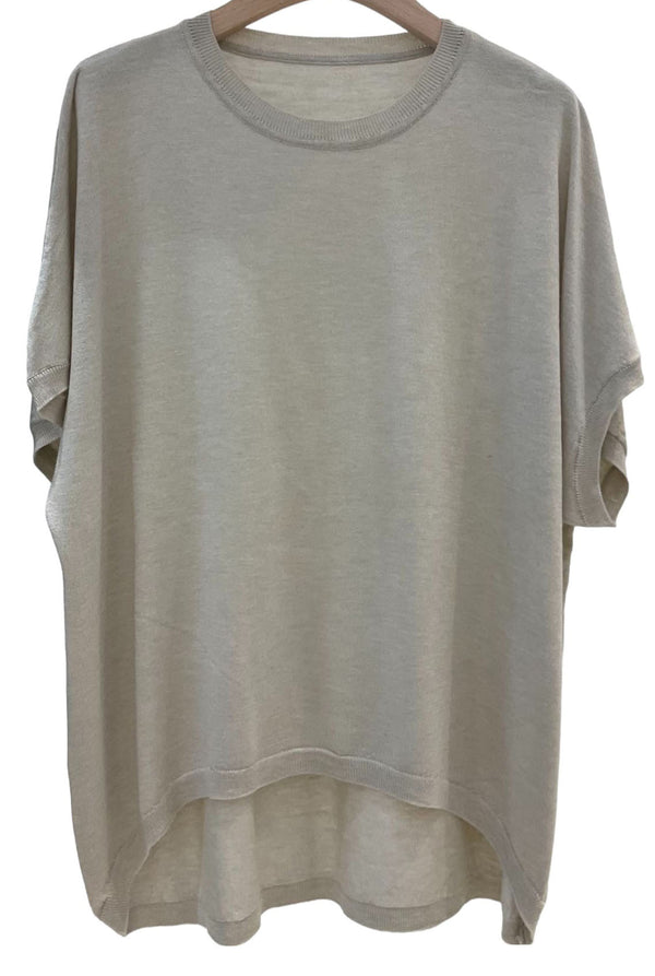 Jersey - Short Sleeved - Taupe