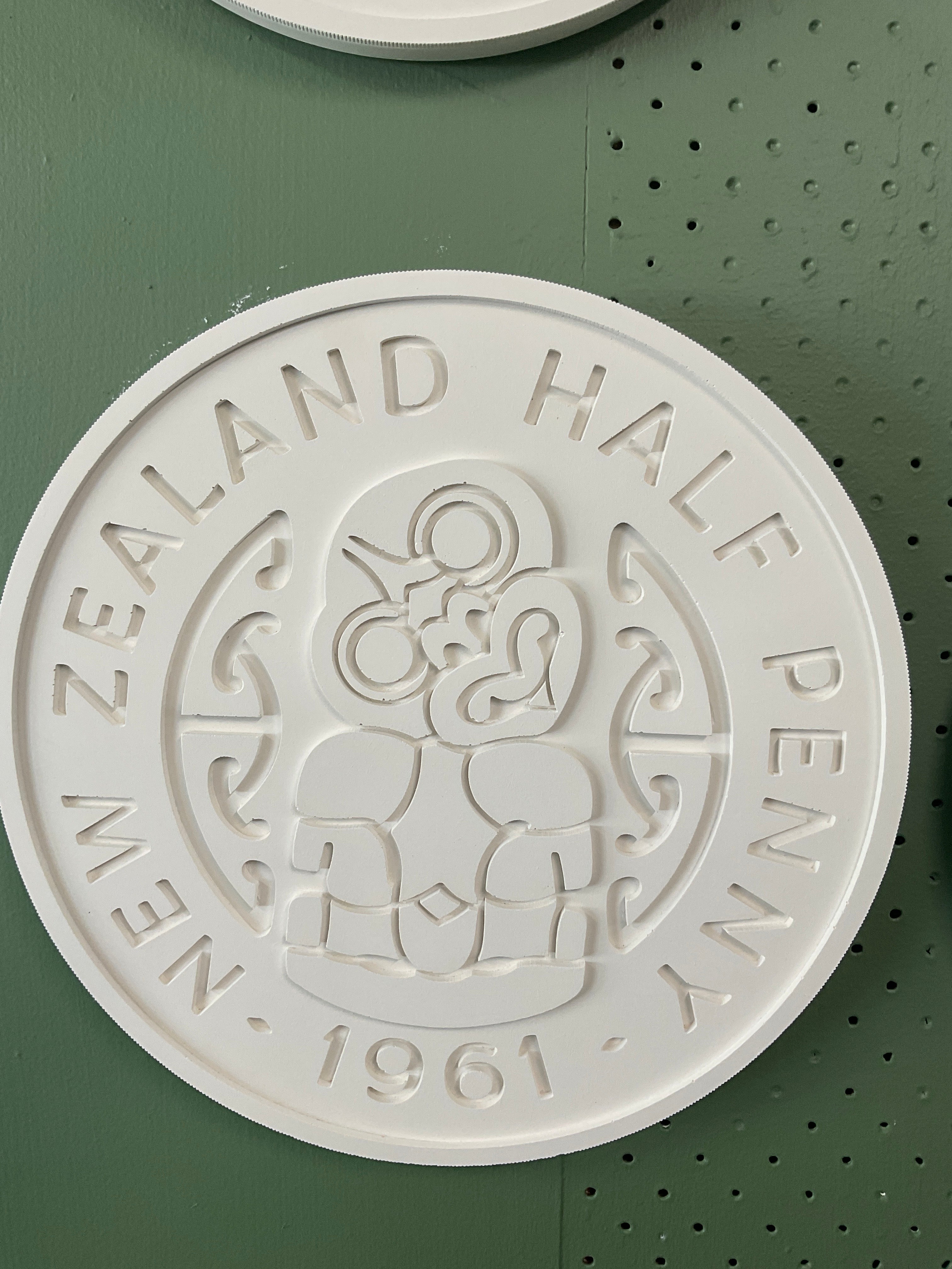 Retro Coin - Half Penny