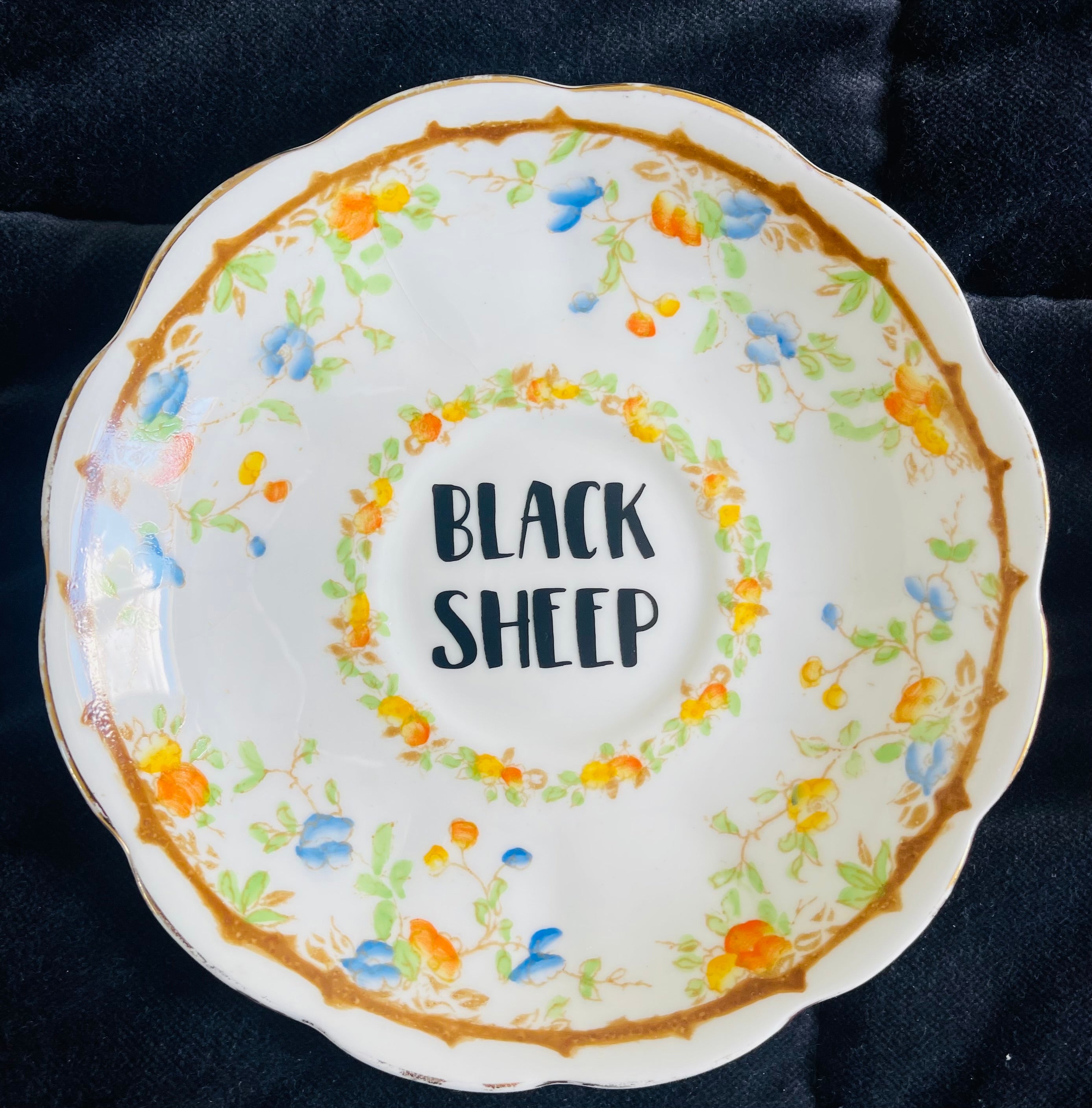 Sweary Plate - Black Sheep