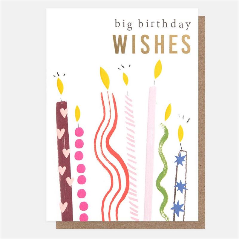 Card - Big Birthday Wishes