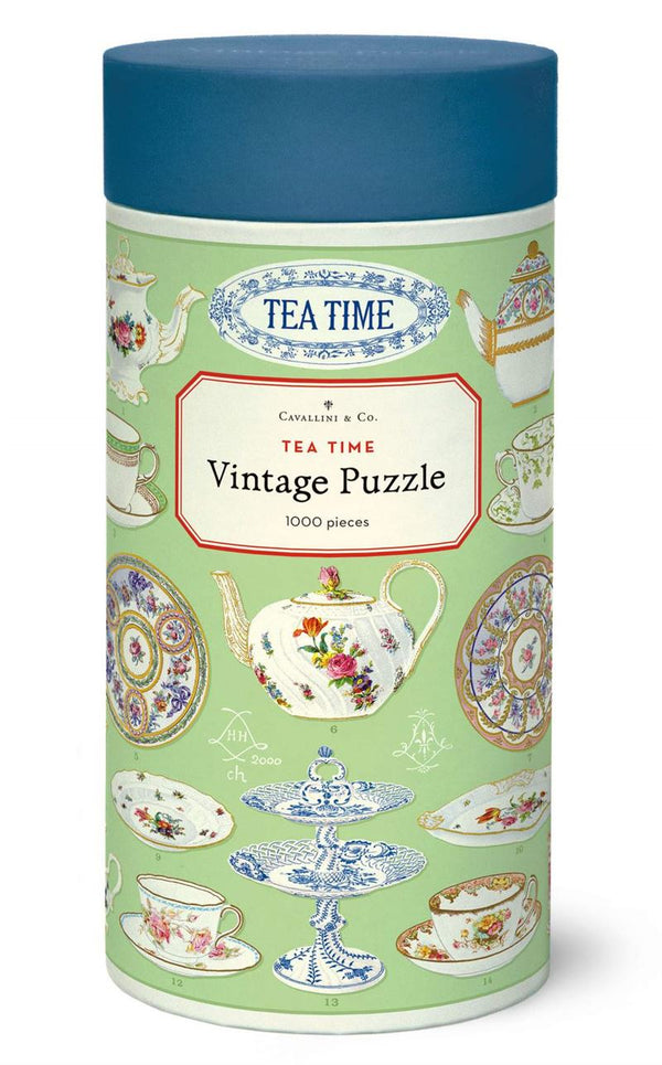 Vintage Puzzle - Tea Time