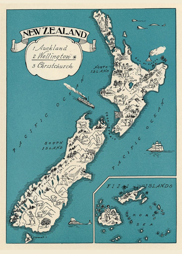 Card - New Zealand