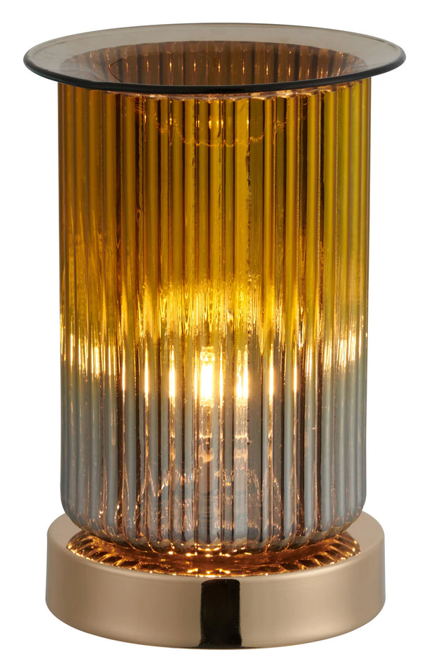 LED Warmer - Bronze Glass