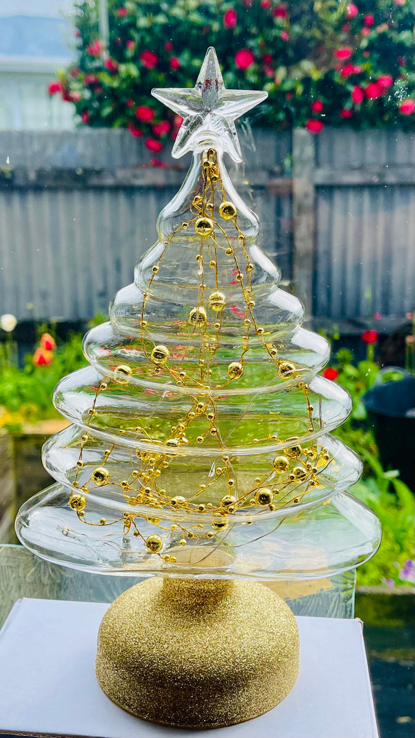 Christmas tree - Gold Bead LED