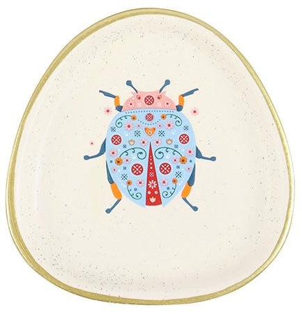 Trinket Dish - Floral Bug