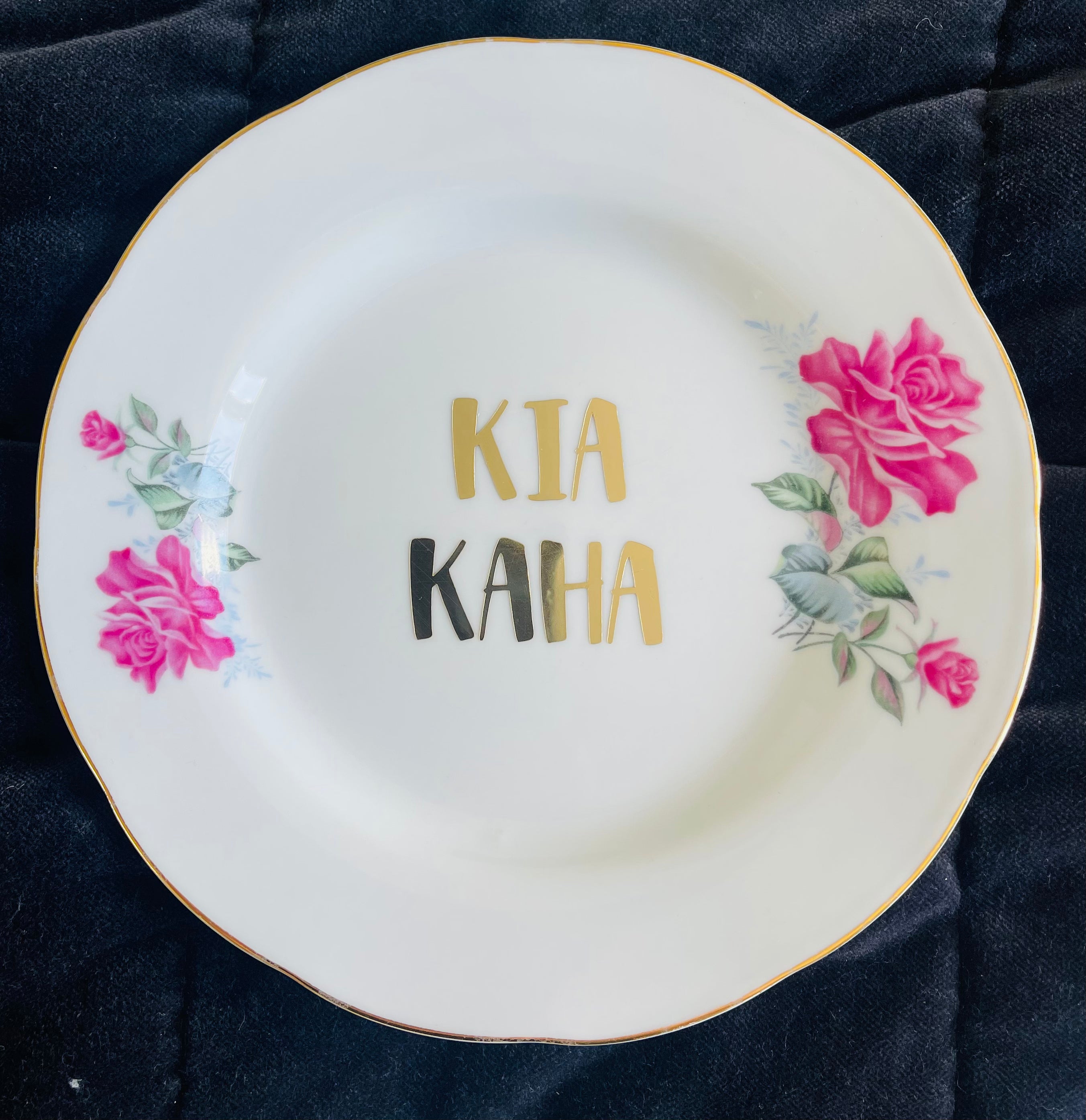 Sweary Plate - Kia Kaha