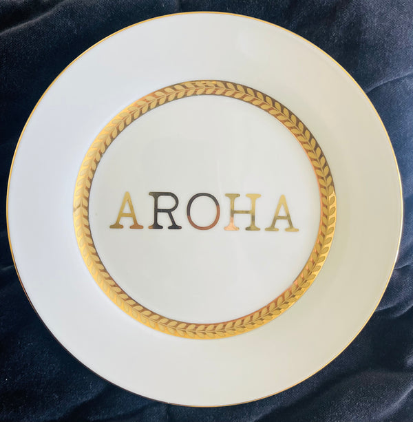 Sweary Plate - Aroha