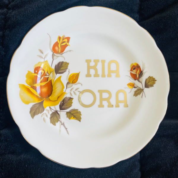 Sweary Plate - Kia Ora