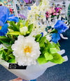Bouquet - Artificial Iris, Dahlias, Roses