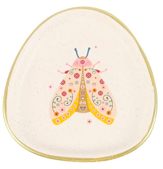 Trinket Dish - Floral Bug