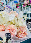 Bouquet - Artificial Hydrangea and Honesty
