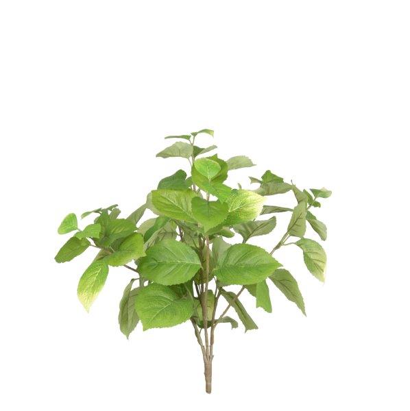 Artificial Flower - Hydrangea Leaf Bush - Green