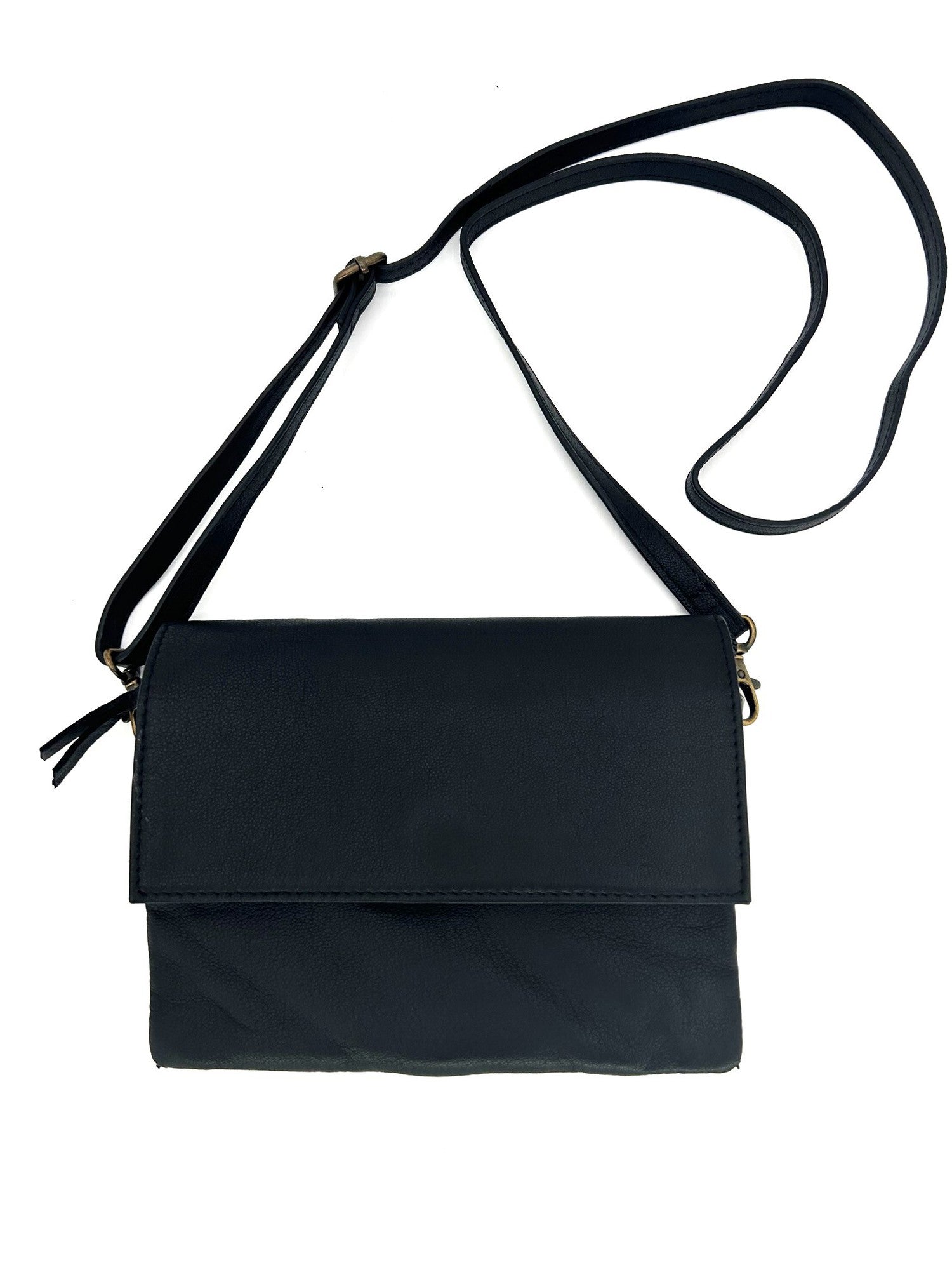 Bag - Taylor Lux - Black Leather