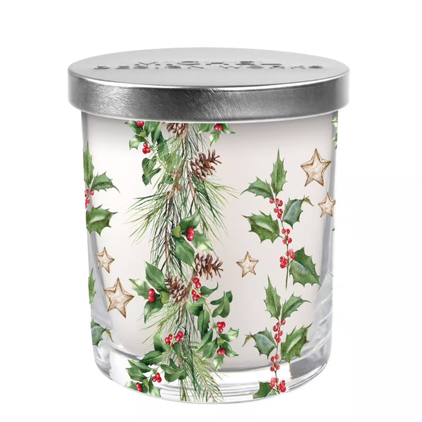 Christmas - Garland - Candle in Jar