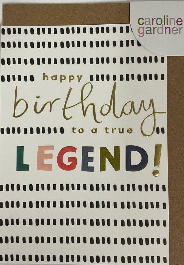 Card - True Legend - Birthday Card
