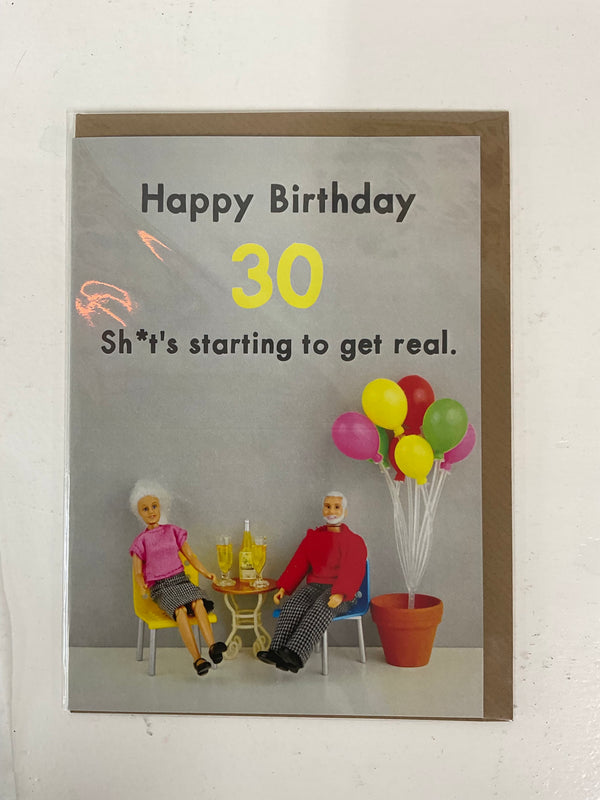 Card - Happy 30th
