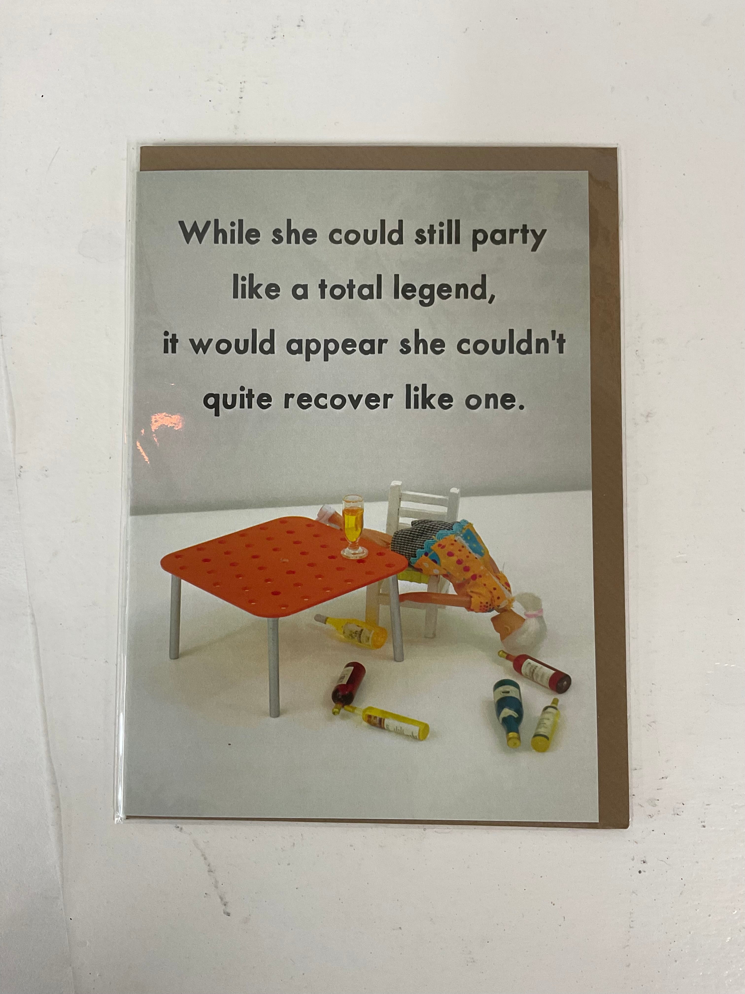 Card - Still Party