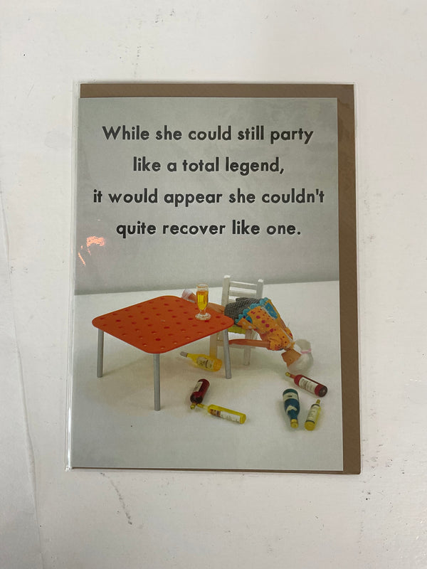 Card - Still Party