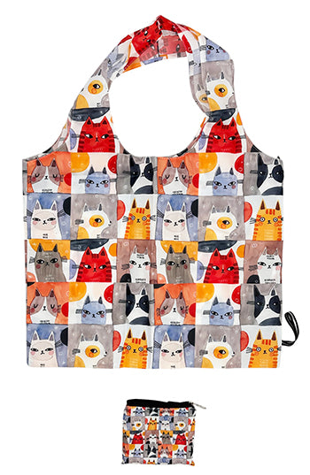 Reusable Shopping Bag - Cats