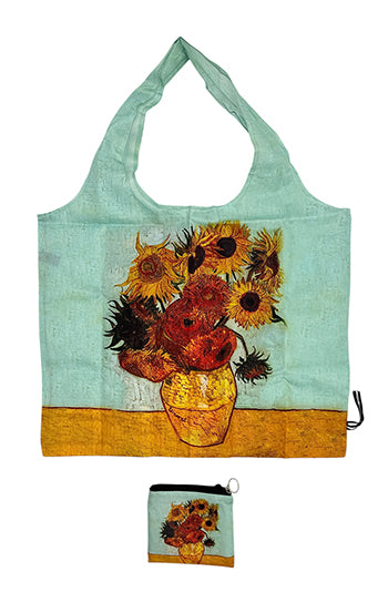 Reusable Shopping Bag - Flowers