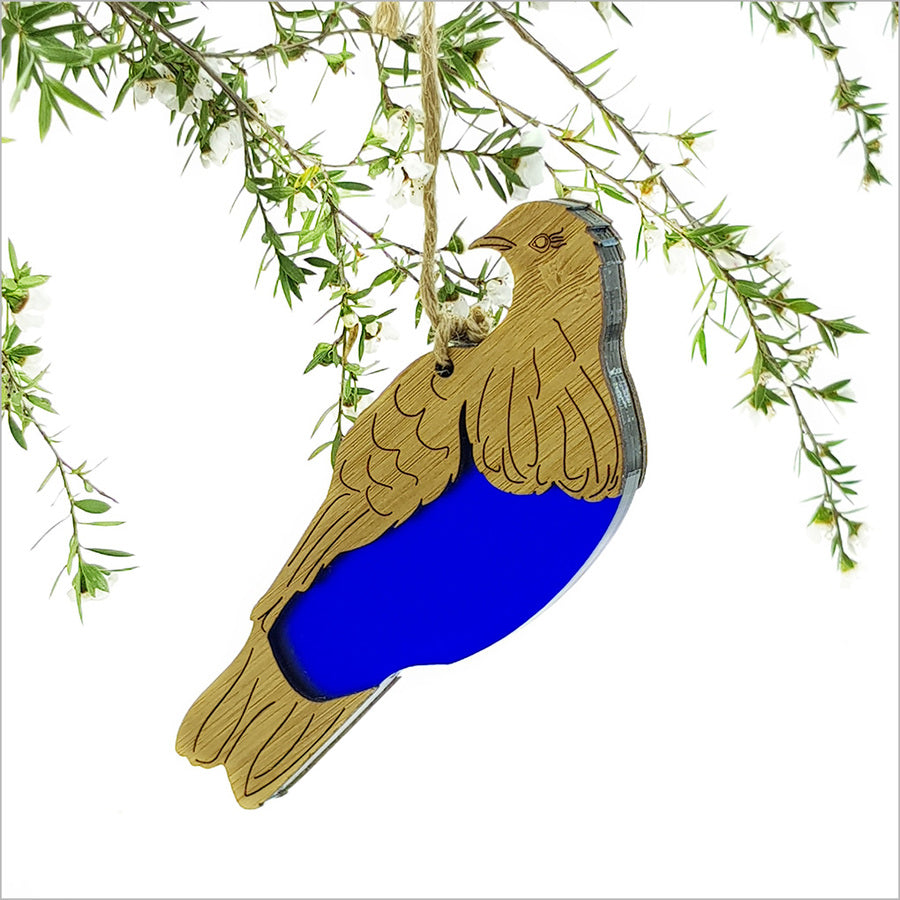 Hanging Ornament - Wood Pigeon Kereru