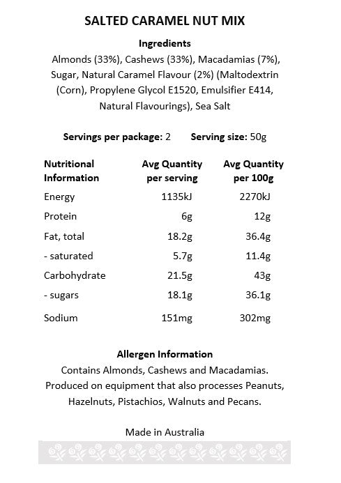 Nuts - Salted Caramel Nut Mix