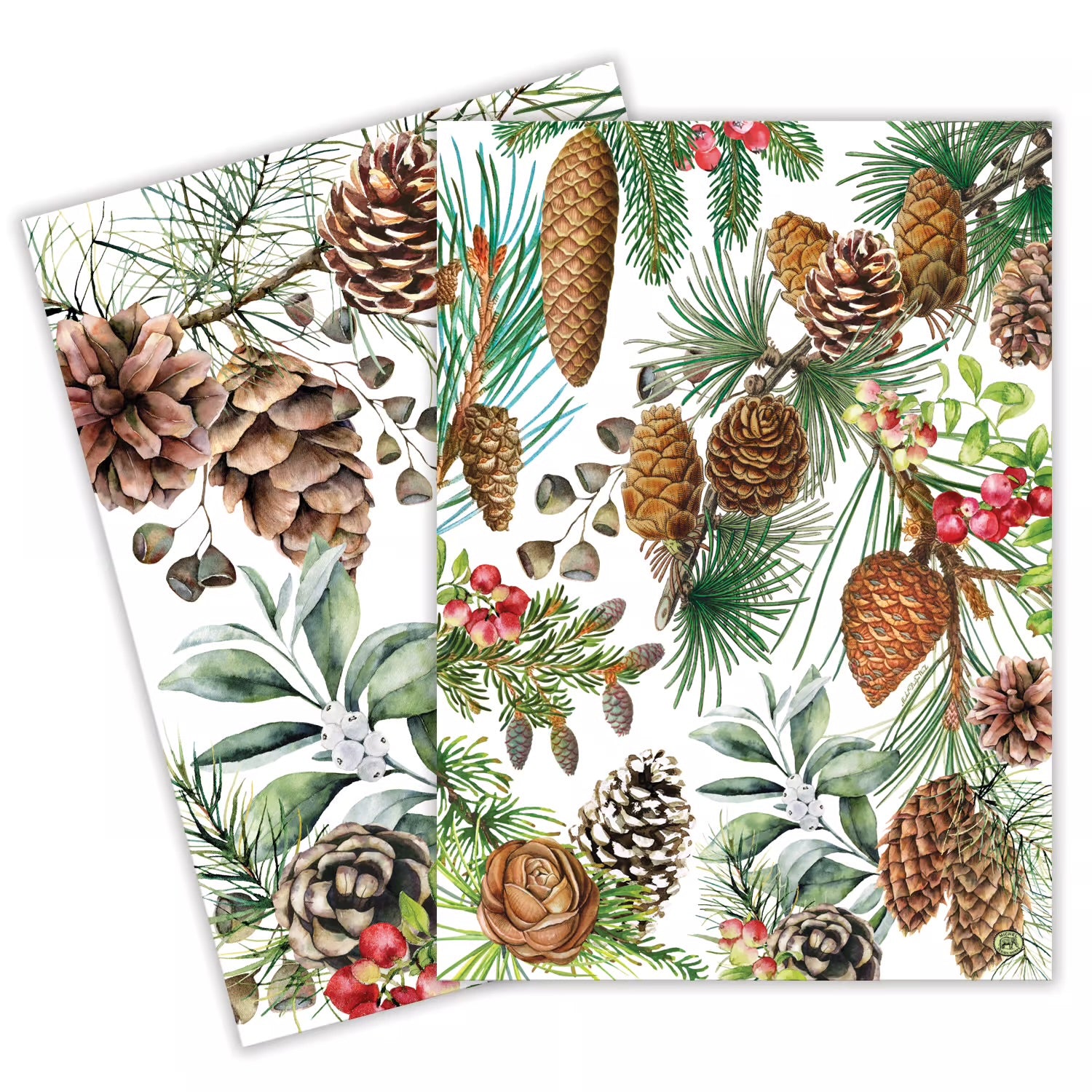 Christmas - MDW White Spruce Tea Towel - Set of 2