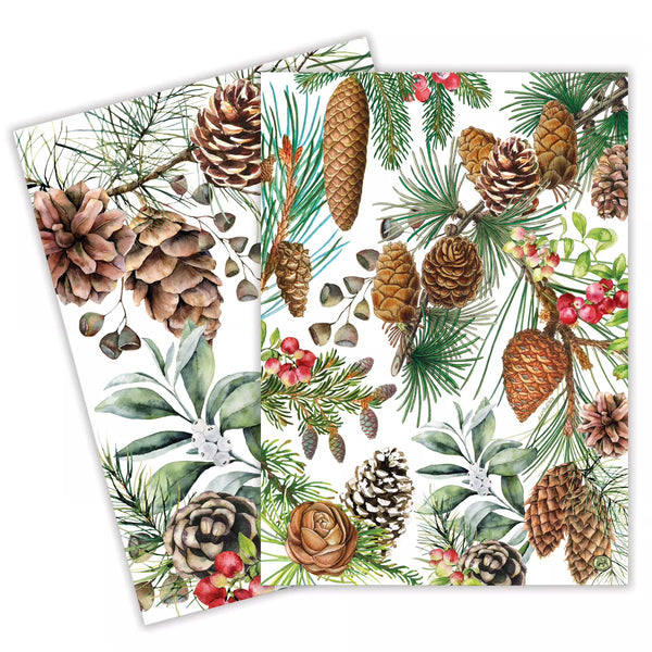 Christmas - MDW White Spruce Tea Towel - Set of 2