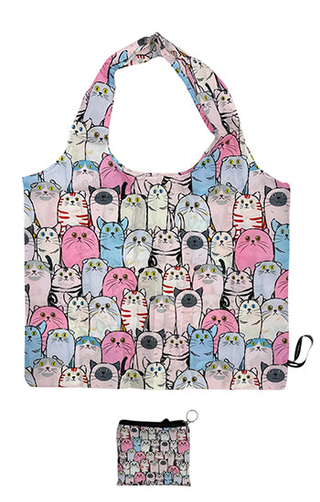 Reusable Shopping Bag - Cats