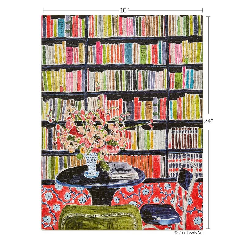 Puzzle - Books with Flowers