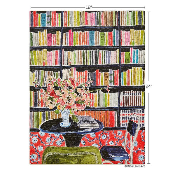 Puzzle - Books with Flowers